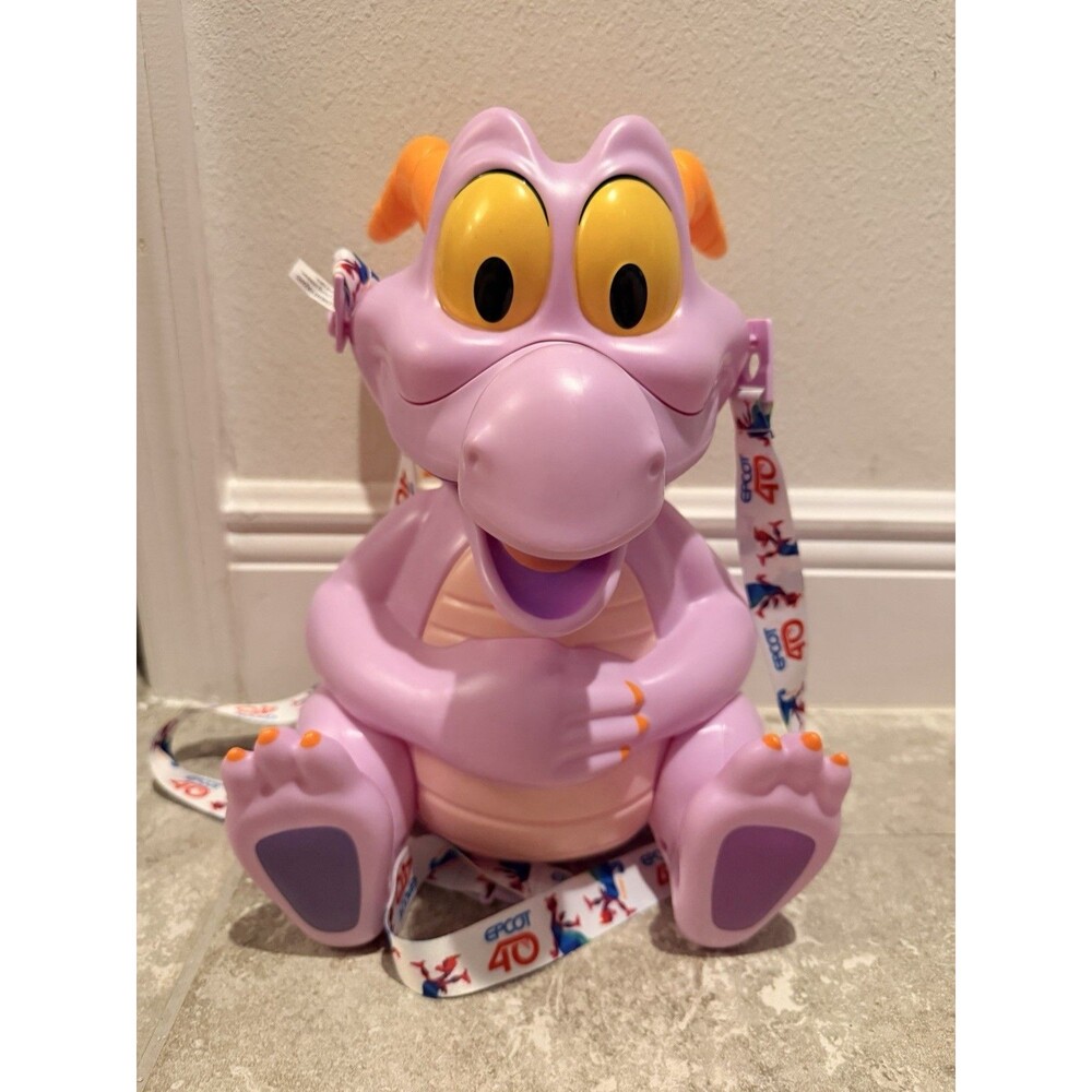 Disney Parks EPCOT Figment Popcorn Bucket 40th Anniversary Festival of the Arts